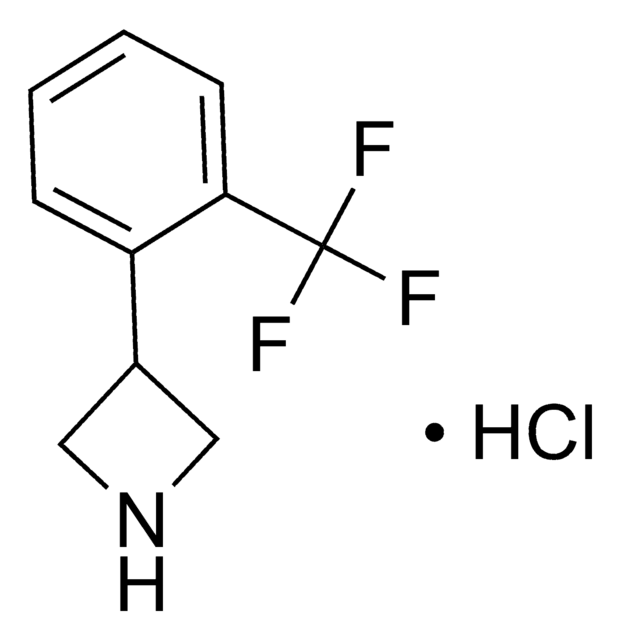 3-(2-(Trifluoromethyl)phenyl)azetidine hydrochloride AldrichCPR