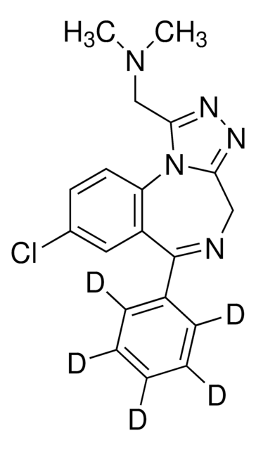 Adinazolam-D5 solution 100&#160;&#956;g/mL in acetonitrile, certified reference material, ampule of 1&#160;mL, Cerilliant&#174;