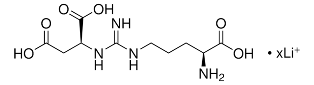 L-精氨酸琥珀酸 锂盐 certified reference material, TraceCERT&#174;, Manufactured by: Sigma-Aldrich Production GmbH, Switzerland