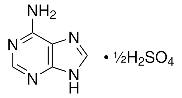 Adenine hemisulfate salt powder, BioReagent, suitable for cell culture