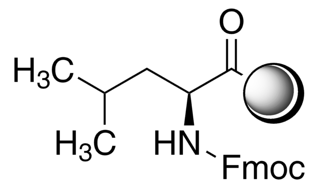 Fmoc-Leu-王氏树脂 extent of labeling: 0.4-0.9&#160;mmol/g loading