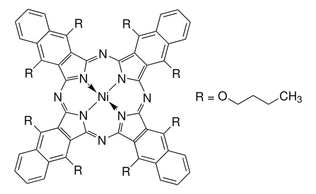 5,9,14,18,23,27,32,36-八丁氧基-2,3-萘酞菁镍(II) Dye content 98&#160;%