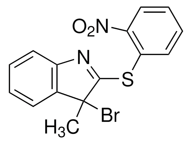 3-Bromo-3-methyl-2-(2-nitrophenylthio)-3H-indole &#8805;85%