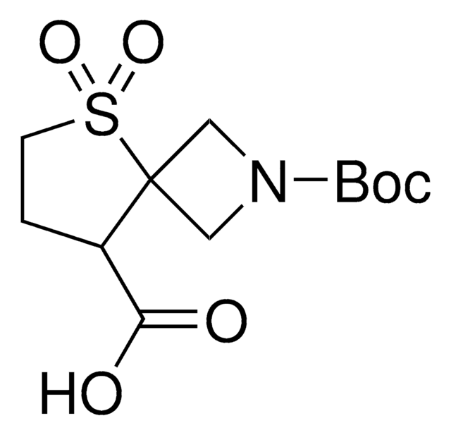 2-(tert-Butoxycarbonyl)-5-thia-2-azaspiro[3.4]octane-8-carboxylic acid 5,5-dioxide 95%