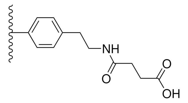 Polystyrene A-COOH extent of labeling: 0.8-1.2&#160;mmol/g N loading