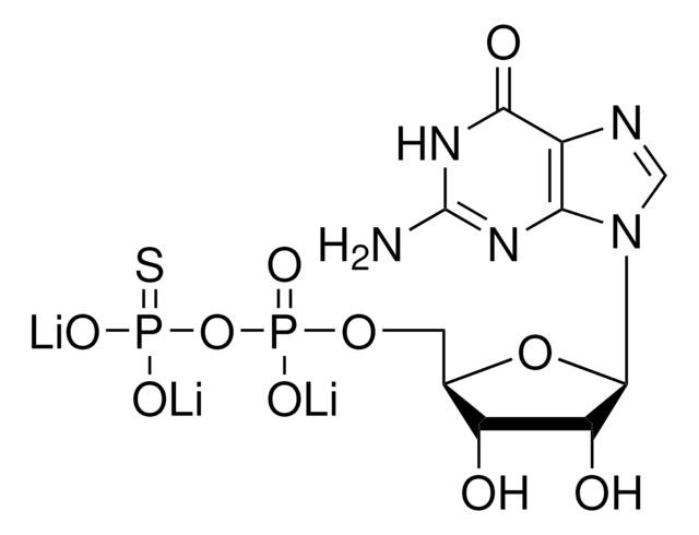 鸟苷 5&#8242;-[&#946;-硫代]二磷酸 三锂盐 &#8805;85% (HPLC), powder