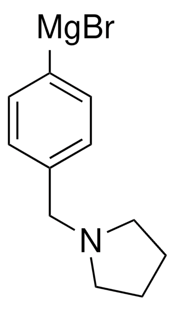 [4-(1-Pyrrolidinylmethyl)phenyl]magnesium bromide solution 0.25&#160;M in THF