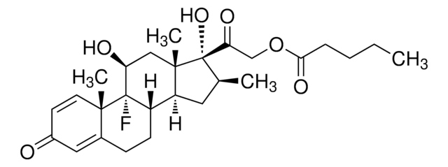 倍他米松21-戊酸酯 certified reference material, pharmaceutical secondary standard