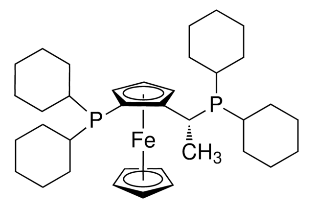 (R)-1-[(SP)-2-(Dicyclohexylphosphino)ferrocenyl]ethyldicyclohexylphosphine &#8805;97%