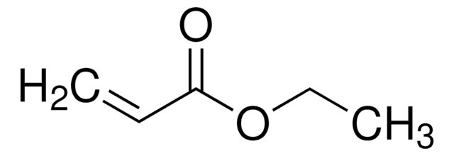 Ethyl acrylate &#8805;99.5%, stabilized, FG