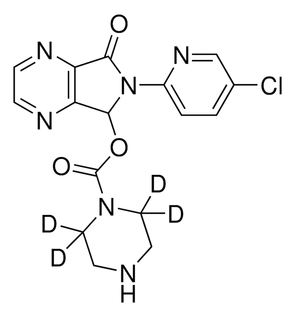 N-Desmethylzopiclone-D4 solution 100&#160;&#956;g/mL in acetonitrile, certified reference material, Cerilliant&#174;