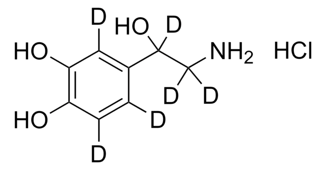 (±)-去甲肾上腺素-D6盐酸盐标准液 CRM 盐酸盐 溶液 100&#160;&#956;g/mL in methanol (as free base), ampule of 1&#160;mL, certified reference material, Cerilliant&#174;