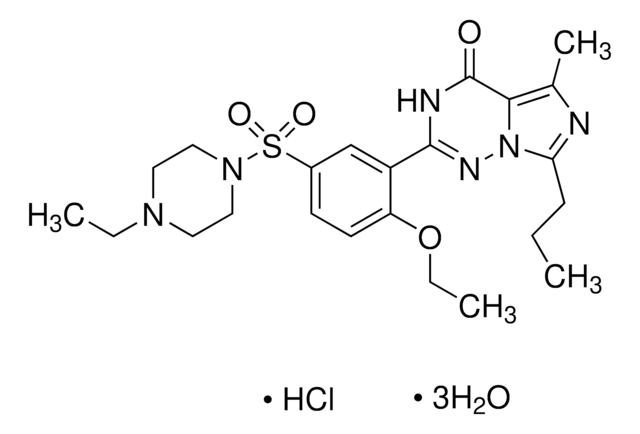 Vardenafil hydrochloride trihydrate &#8805;98% (HPLC)