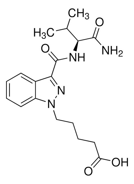 AB-PINACA 5-Pentanoic acid metabolite 100&#160;&#956;g/mL in methanol, certified reference material, Cerilliant&#174;