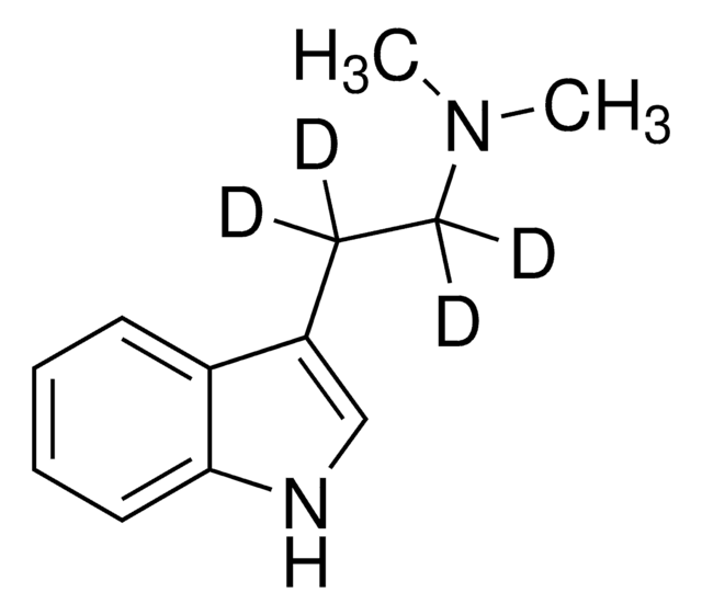 N,N-Dimethyltryptamine-D4 (DMT-D4) solution 100&#160;&#956;g/mL in methanol, certified reference material, ampule of 1&#160;mL, Cerilliant&#174;