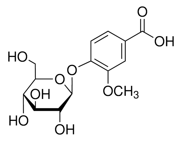 Vanillic acid 4-&#946;-D-glucoside analytical standard