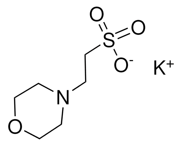 MES potassium salt &#8805;99% (titration)