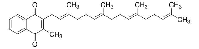 Vitamin K2 (MK-4) solution 100&#160;&#956;g/mL in acetonitrile, ampule of 1&#160;mL, certified reference material, Cerilliant&#174;