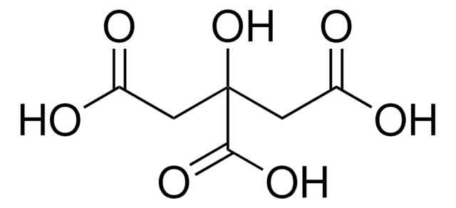 柠檬酸 Pharmaceutical Secondary Standard; Certified Reference Material