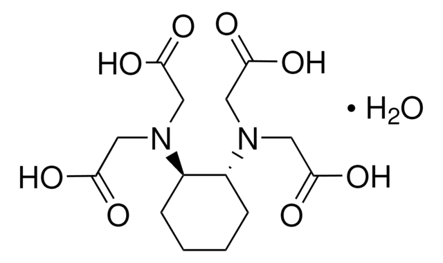 反式-1,2-环己二胺四乙酸 一水合物 puriss. p.a., ACS reagent, for complexometry, &#8805;99.0% (KT)