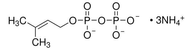 &#947;,&#947;-二甲基烯丙基焦磷酸 三铵盐 1&#160;mg/mL in methanol (:aqueous 10 mM NH4OH (7:3)), &#8805;90% (TLC)