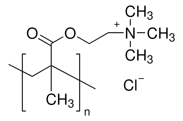 Poly(2-dimethylamino)ethyl methacrylate) methyl chloride quaternary salt