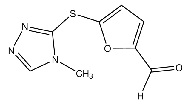 5-[(4-Methyl-4H-1,2,4-triazol-3-yl)thio]-2-furaldehyde AldrichCPR