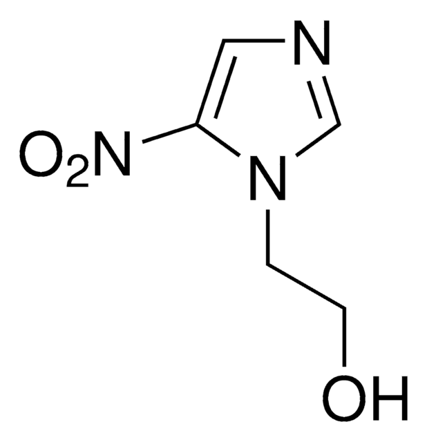 2-(5-Nitro-1H-imidazol-1-yl)ethanol certified reference material, TraceCERT&#174;, Manufactured by: Sigma-Aldrich Production GmbH, Switzerland