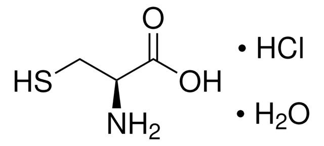 L-半胱氨酸 盐酸盐 一水合物 Pharmaceutical Secondary Standard; Certified Reference Material