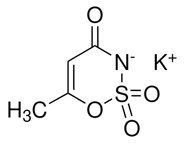 Acesulfame K Pharmaceutical Secondary Standard; Certified Reference Material