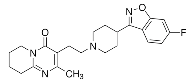 利培酮 Pharmaceutical Secondary Standard; Certified Reference Material