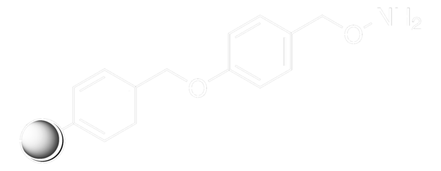 羟胺&#65292;聚合物键合于王氏树脂 100-200&#160;mesh, extent of labeling: 1.0-1.5&#160;mmol/g loading, 1&#160;% cross-linked with divinylbenzene