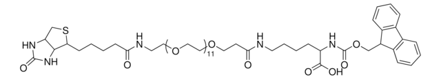 Fmoc-N-Lys-(dPEG&#174;12-biotin)-OH-(acid) &gt;95% (HPLC)