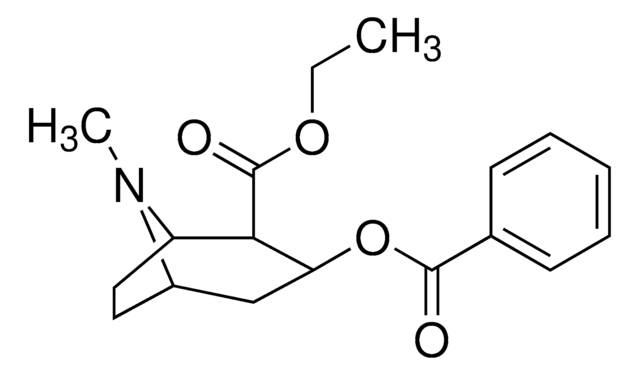 可卡乙碱 溶液 1.0&#160;mg/mL in acetonitrile, ampule of 1&#160;mL, certified reference material, Cerilliant&#174;