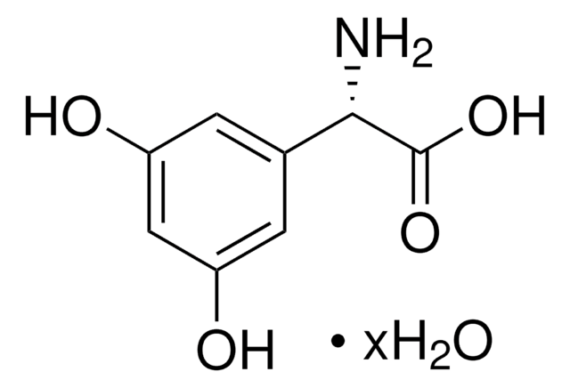 (S)-3,5-二羟基苯基甘氨酸 水合物 &#8805;98% (HPLC), powder