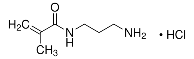 N-(3-氨丙基)甲基丙烯酰胺盐酸盐 盐酸盐 contains &#8804;1,000&#160;ppm MEHQ as stabilizer, 98% (HPLC)