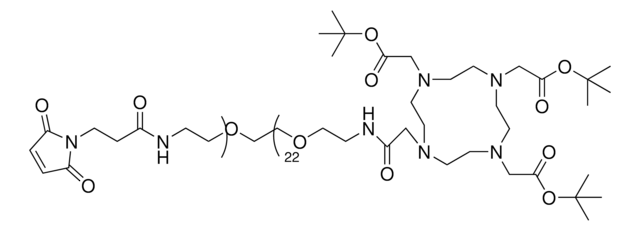 DOTA tris(TBE)-amido-dPEG &#174;23-Maleimide