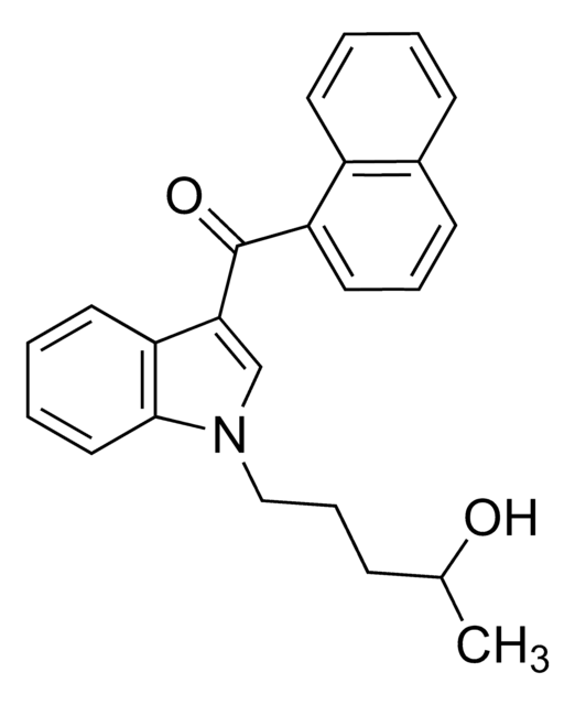 JWH-018 4-羟戊基代谢物 溶液 100&#160;&#956;g/mL in methanol, ampule of 1&#160;mL, certified reference material, Cerilliant&#174;