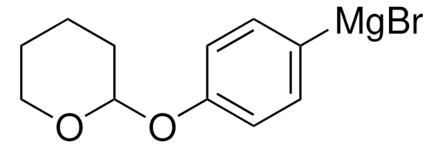 4-(2-Tetrahydro-2H-pyranoxy)phenylmagnesium bromide solution 0.5&#160;M in THF