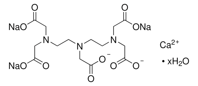 二乙烯三胺五乙酸 钙三钠盐 水合物 &#8805;97.0% (dried material, KT)