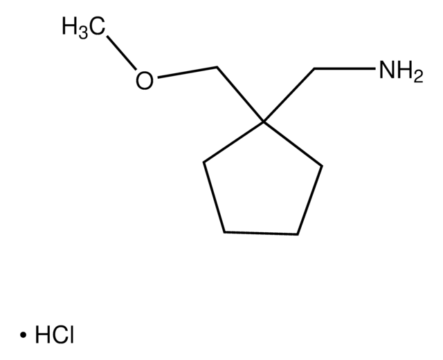 1-[1-(Methoxymethyl)cyclopentyl]methanamine hydrochloride AldrichCPR