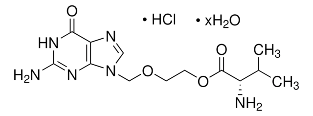 Valacyclovir hydrochloride hydrate &#8805;98% (HPLC), solid