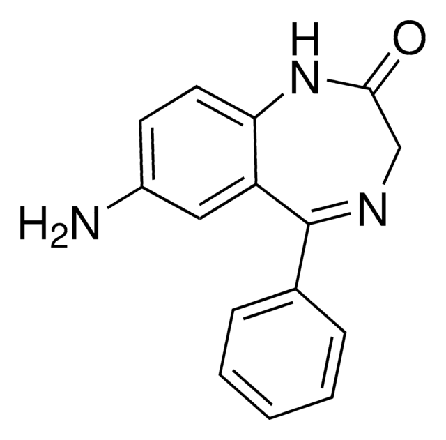 7-氨基硝基安定 溶液 1.0&#160;mg/mL in acetonitrile, ampule of 1&#160;mL, certified reference material, Cerilliant&#174;