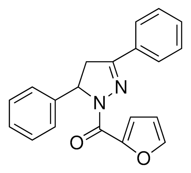 (3,5-二苯基-3,4-二氢吡唑-2-基)-(呋喃-2-基)甲酮，1a &#8805;98% (HPLC)