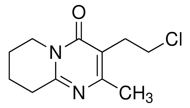 3-(2-Chloroethyl)-6,7,8,9-tetrahydro-2-methyl-4H-pyrido[1,2-a]pyrimidin-4-one AldrichCPR