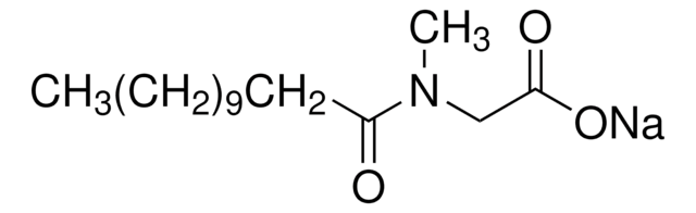 N -月桂酰肌氨酸 钠盐 BioXtra, &#8805;97% (TLC)