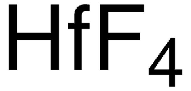 Hafnium(IV) fluoride 99.9% trace metals basis (purity excludes up to ~1% zirconium)