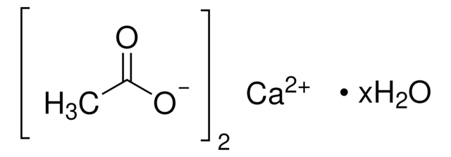 乙酸钙 水合物 BioXtra, &#8805;99% (titration)