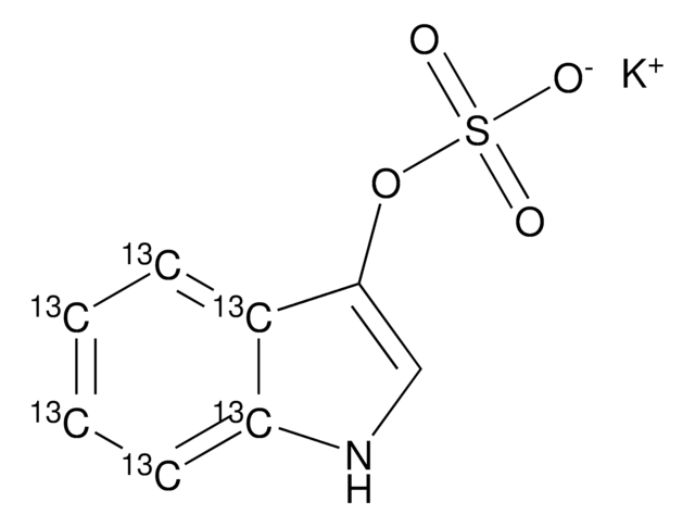 Indoxyl-3a,4,5,6,7,7a-13C6 sulfate potassium salt &#8805;99 atom % 13C, &#8805;95% (CP)