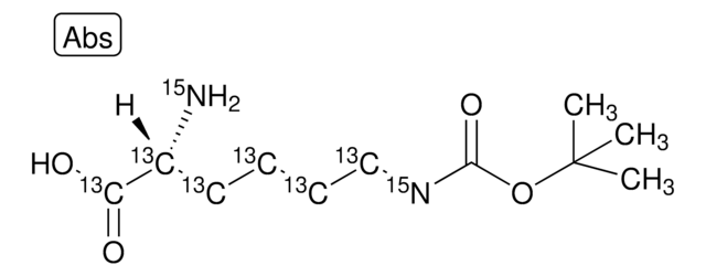 H-Lys(Boc)-OH-13C6,15N2 99 atom % 13C, 98 atom % 15N, 95% (CP)